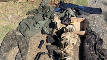 Destruyen narcocampamento en Uruapan
