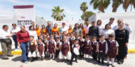 Entregan obras educativas al sur y poniente de Nuevo Laredo