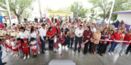 Carmen Lilia Canturosas Villarreal entrega obras de infraestructura educativa en el poniente de Nuevo Laredo