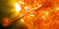 Sol emite poderosa llamarada que amenaza sistemas en la Tierra