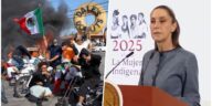 Sheinbaum niega haber promovido protestas violentas en EE. UU.