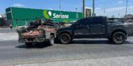 Choque entre 2 camionetas deja a menor lesionado en Nuevo Laredo