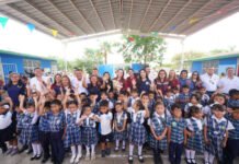 Entrega Carmen Lilia Canturosas obras educativas y comunitarias en Villas de San Miguel Entrega Carmen Lilia Canturosas obras educativas y comunitarias en Villas de San Miguel