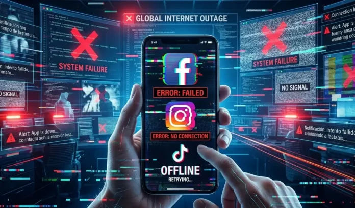 Fallas afectan a Facebook, Instagram y TikTok este viernes