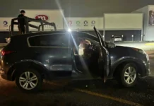 Aseguran en Nuevo Laredo camioneta con reporte de robo en el extranjero