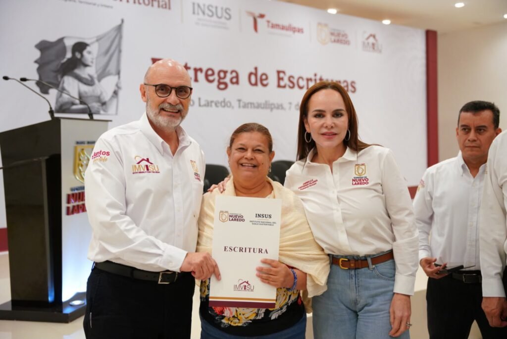 Avanza programa de escrituración gratuita en Nuevo Laredo