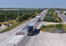 Avanza rehabilitación del Libramiento MEX II en Nuevo Laredo con inversión federal y municipal Avanza rehabilitación del Libramiento MEX II