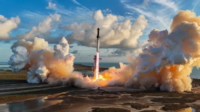Starship de SpaceX alcanza por primera vez la órbita pese a una falla de motor