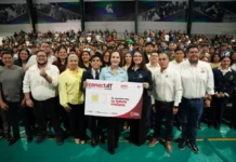 Carmen Lilia Canturosas lleva ConectaT al Futuro al TEC y Normal Cuauhtémoc