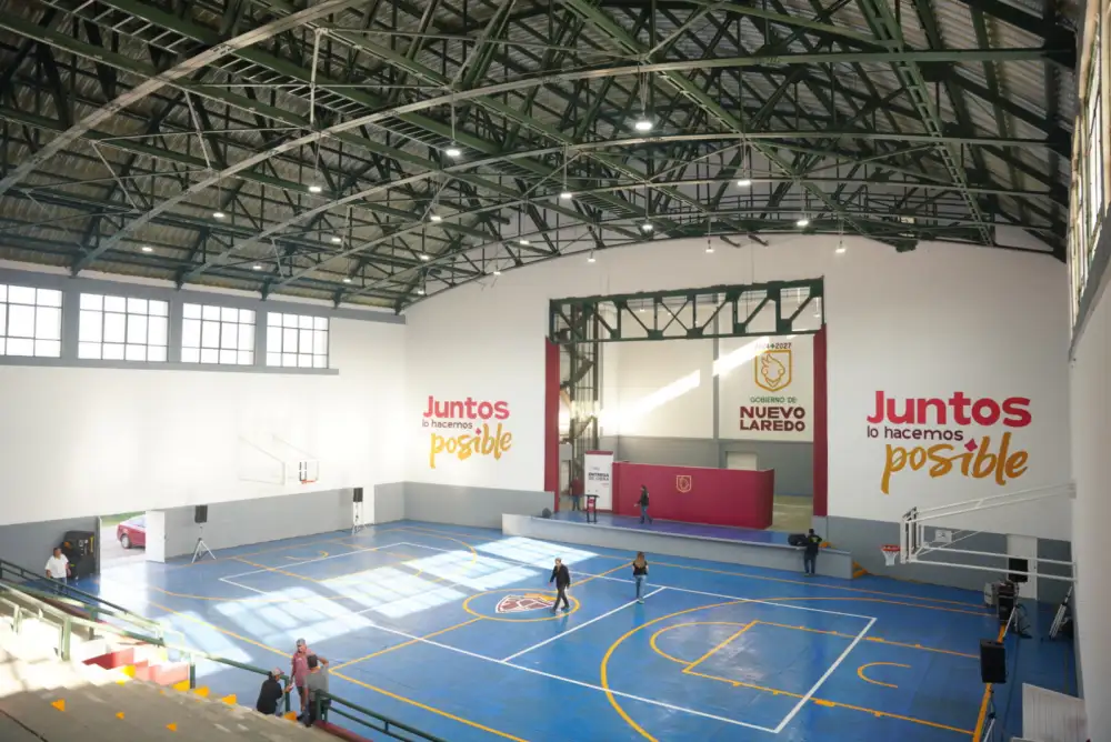 Carmen Lilia recupera 80 años de historia: entrega renovado el Gimnasio Escuadrón 201
