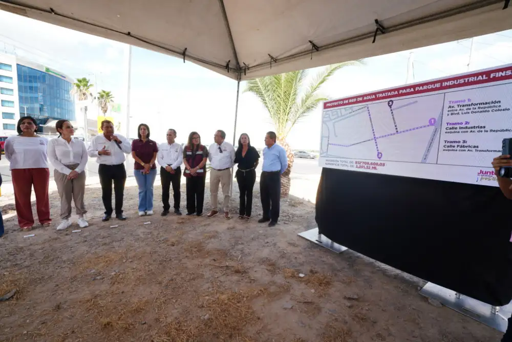 Transforma Carmen Lilia Canturosas infraestructura hidráulica de Nuevo Laredo para cuidar el agua