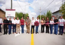 Carmen Lilia Canturosas renueva calles de la colonia Francisco Villa