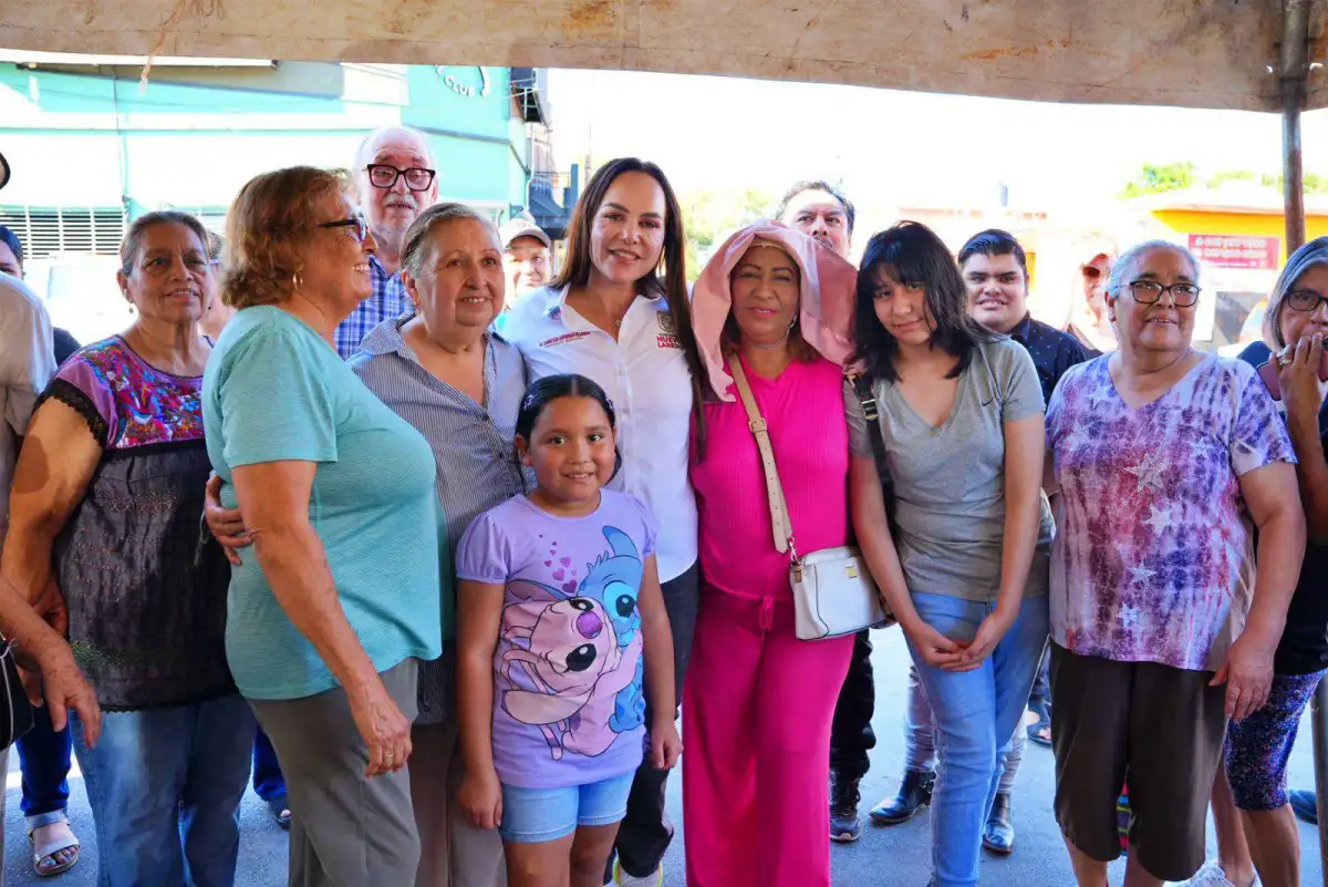 Carmen Lilia Canturosas mejora vialidades clave de Nuevo Laredo