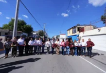 Carmen Lilia Canturosas mejora vialidades clave de Nuevo Laredo