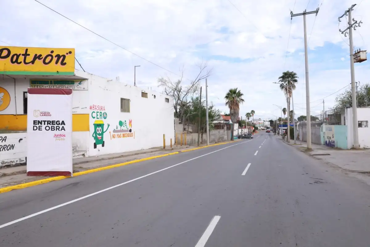 Carmen Lilia mejora vialidades en tres colonias