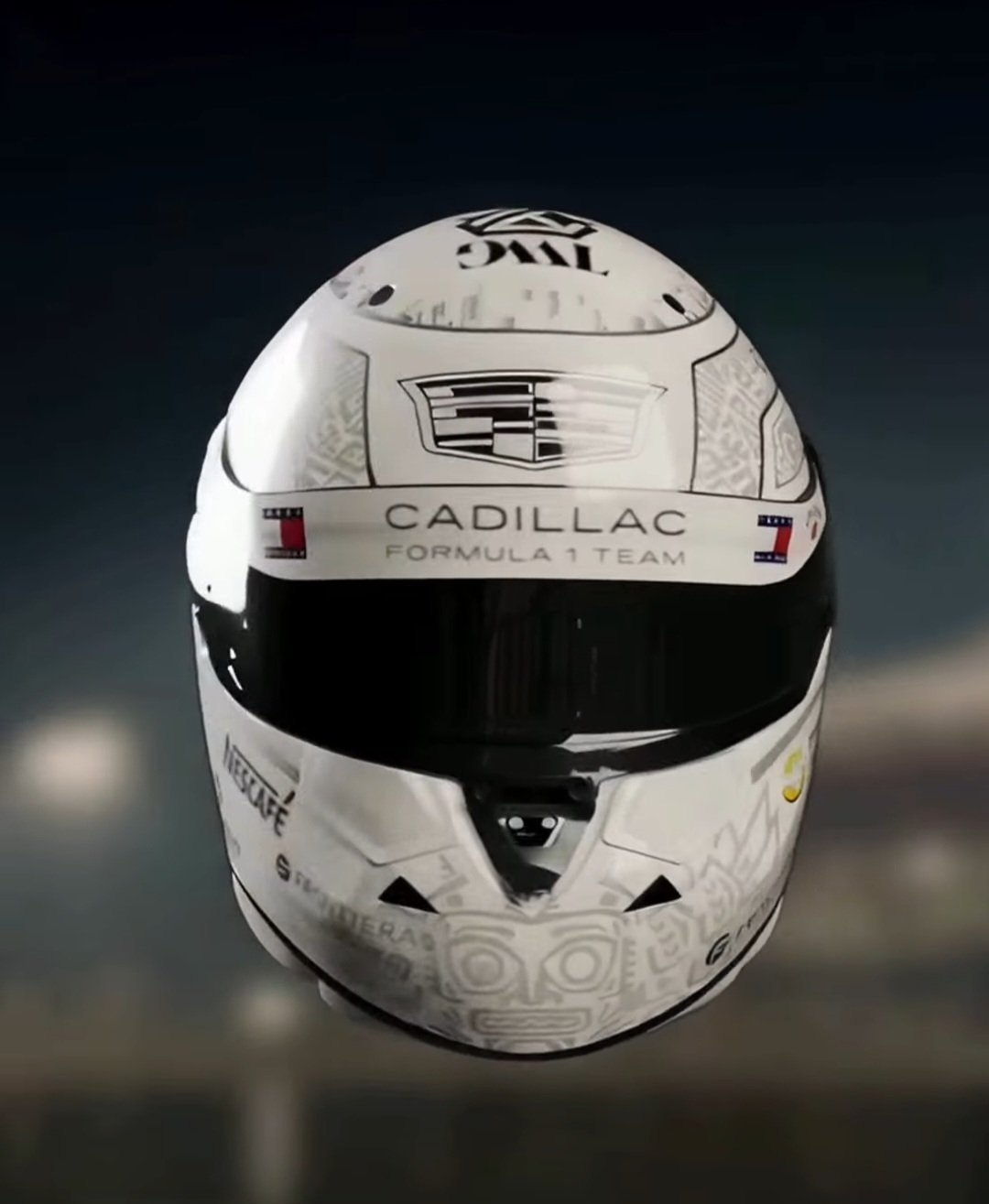 Checo Pérez revela casco especial para celebrar sus 300 carreras en la Fórmula 1