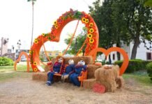 Llenan de color y tradición los espacios públicos de Nuevo Laredo con decoración de temporada