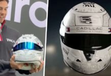 Checo Pérez revela casco especial para celebrar sus 300 carreras en la Fórmula 1