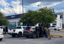 Activan botón de pánico y frustran asalto en banco de Ciudad Victoria Activan botón de pánico y frustran asalto en banco de Ciudad Victoria